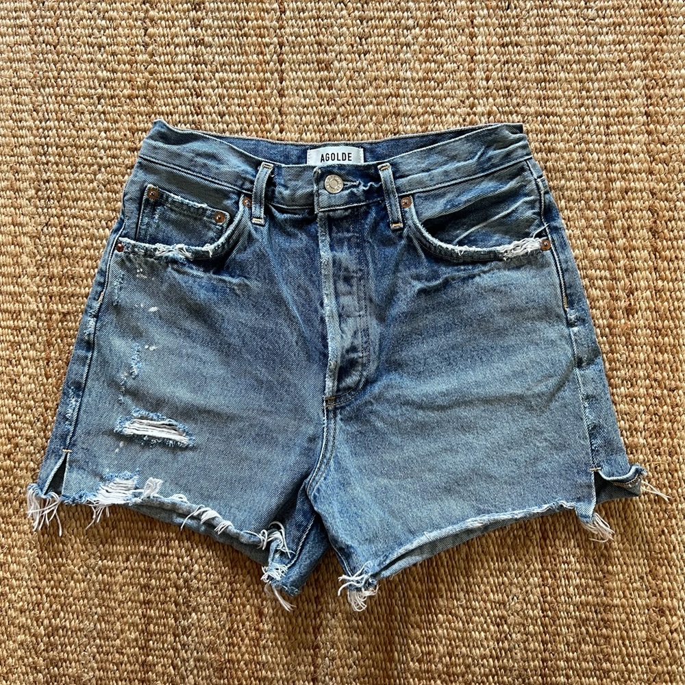 Agolde High Rise Dee Shorts size 27
